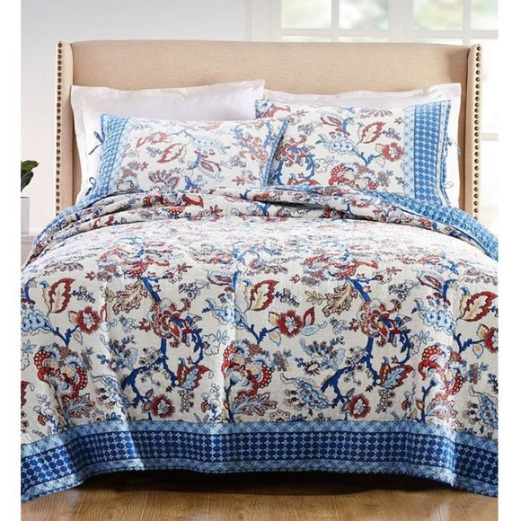 Martha Stewart Bedding Martha Stewart Americana Jacobeanquilt
